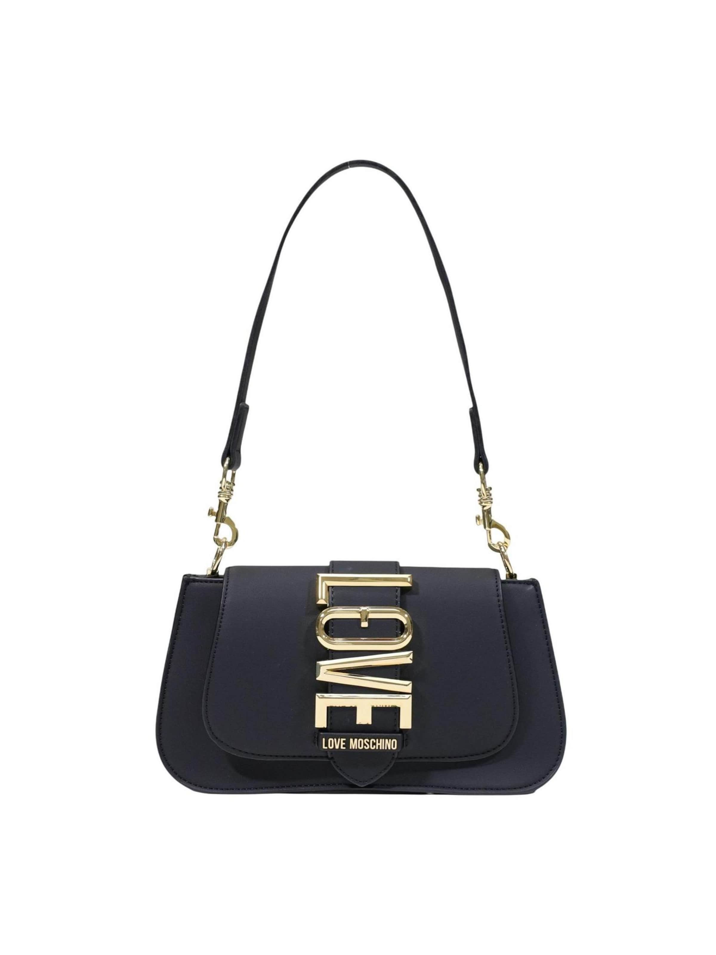 Love Moschino - Bolso de hombro 'BORSA PU GRS JC4084PP1' en negro: frente