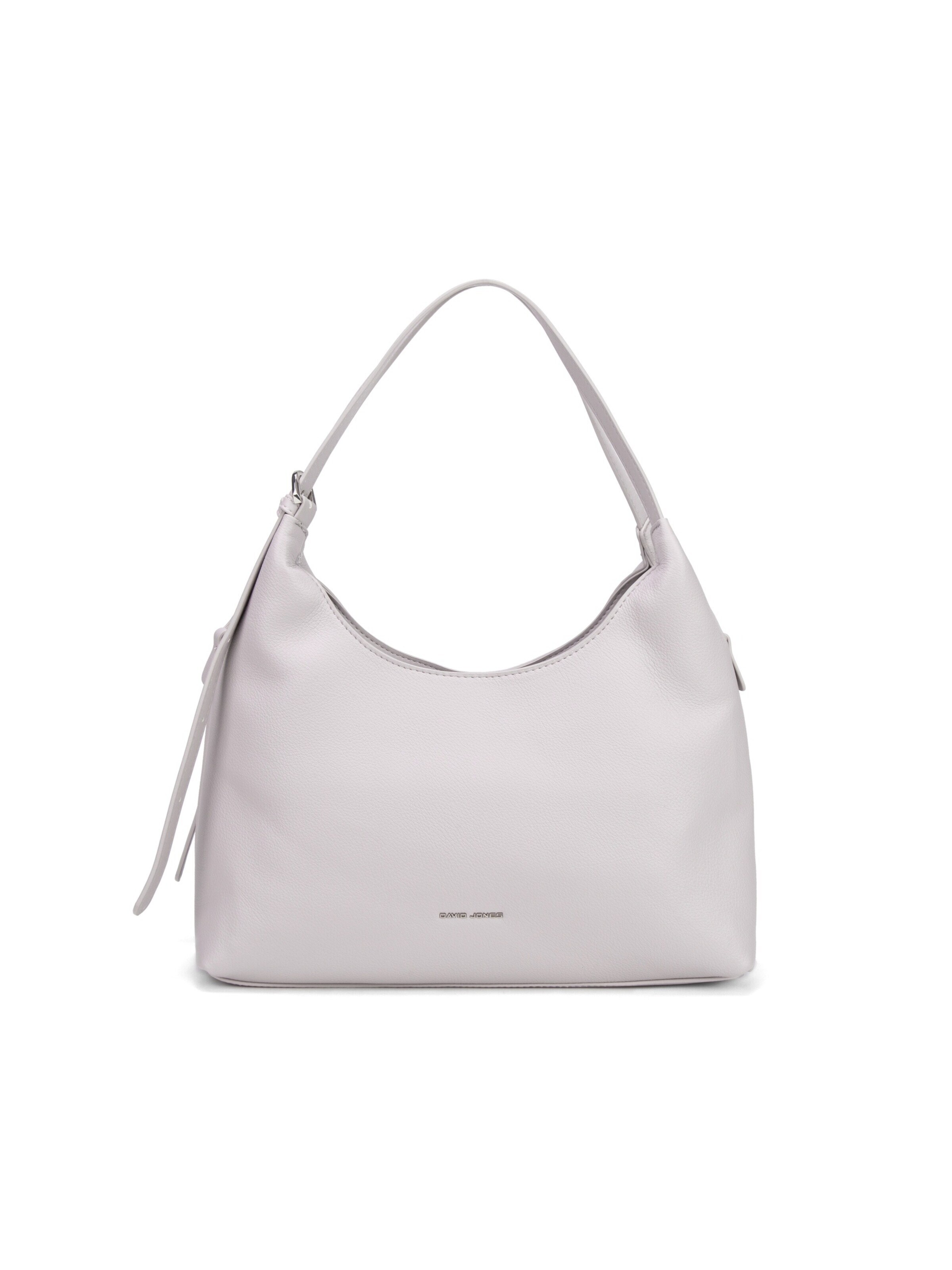Borsa a spalla 'Borsa a Spalla Hobo David Jones Ecopelle Morbida Zip' di David Jones in lilla