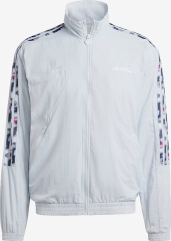 ADIDAS SPORTSWEAR Sports jacket 'Pride Tiro' in Blue: front
