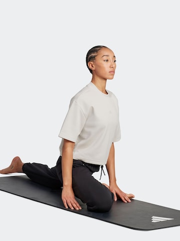 Tricou funcțional 'MOTION' de la ADIDAS PERFORMANCE pe argintiu: față