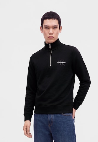 Calvin Klein Jeans - Sudadera en negro: frente