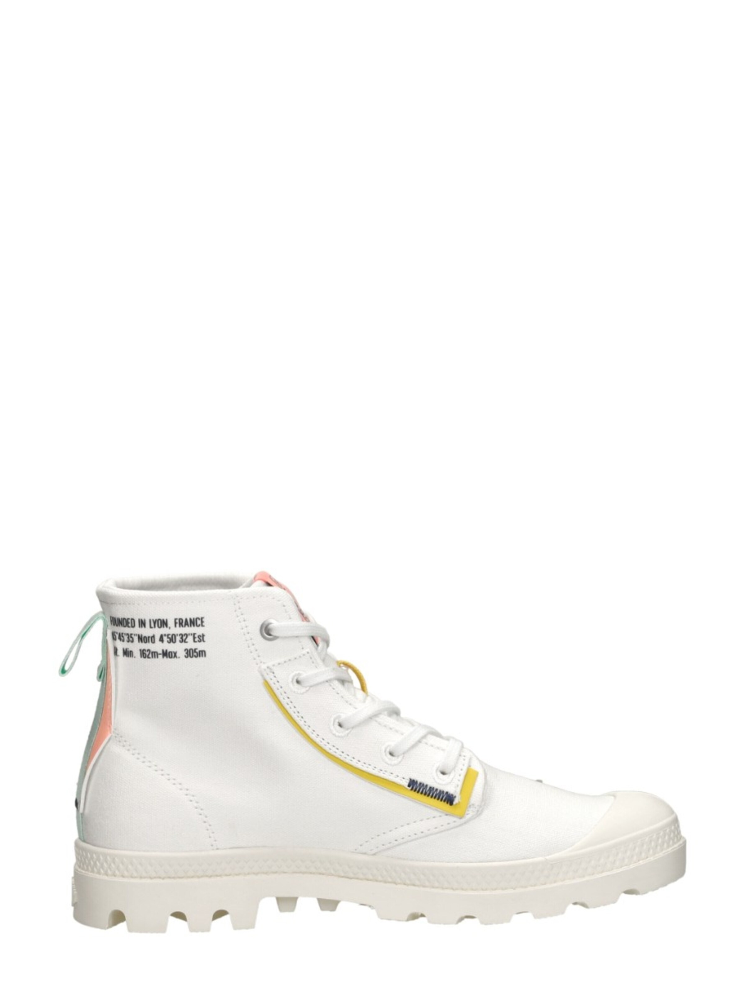 Palladium Sneaker high 'Pampa Underlayer'‌‌‌‌‌ in Weiß