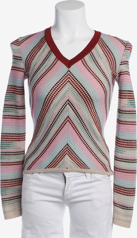 MISSONI Pullover / Strickjacke S in Mischfarben: Vorderseite
