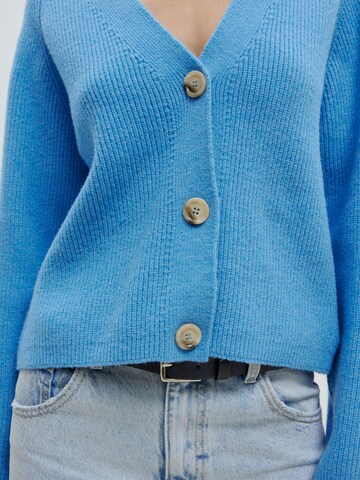 EDITED Knit cardigan 'Logan' in Blue