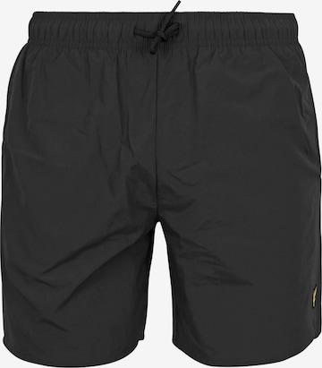 Lyle & Scott Board Shorts in Black: front