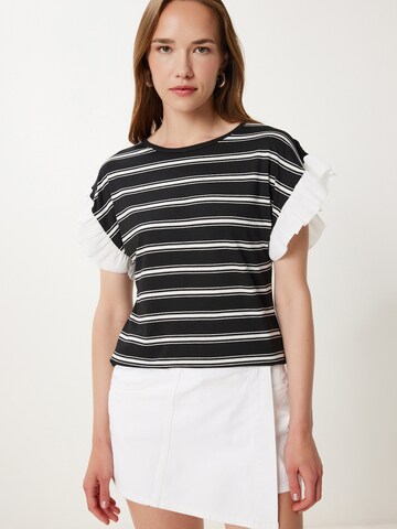 T-shirt Happiness İstanbul en noir