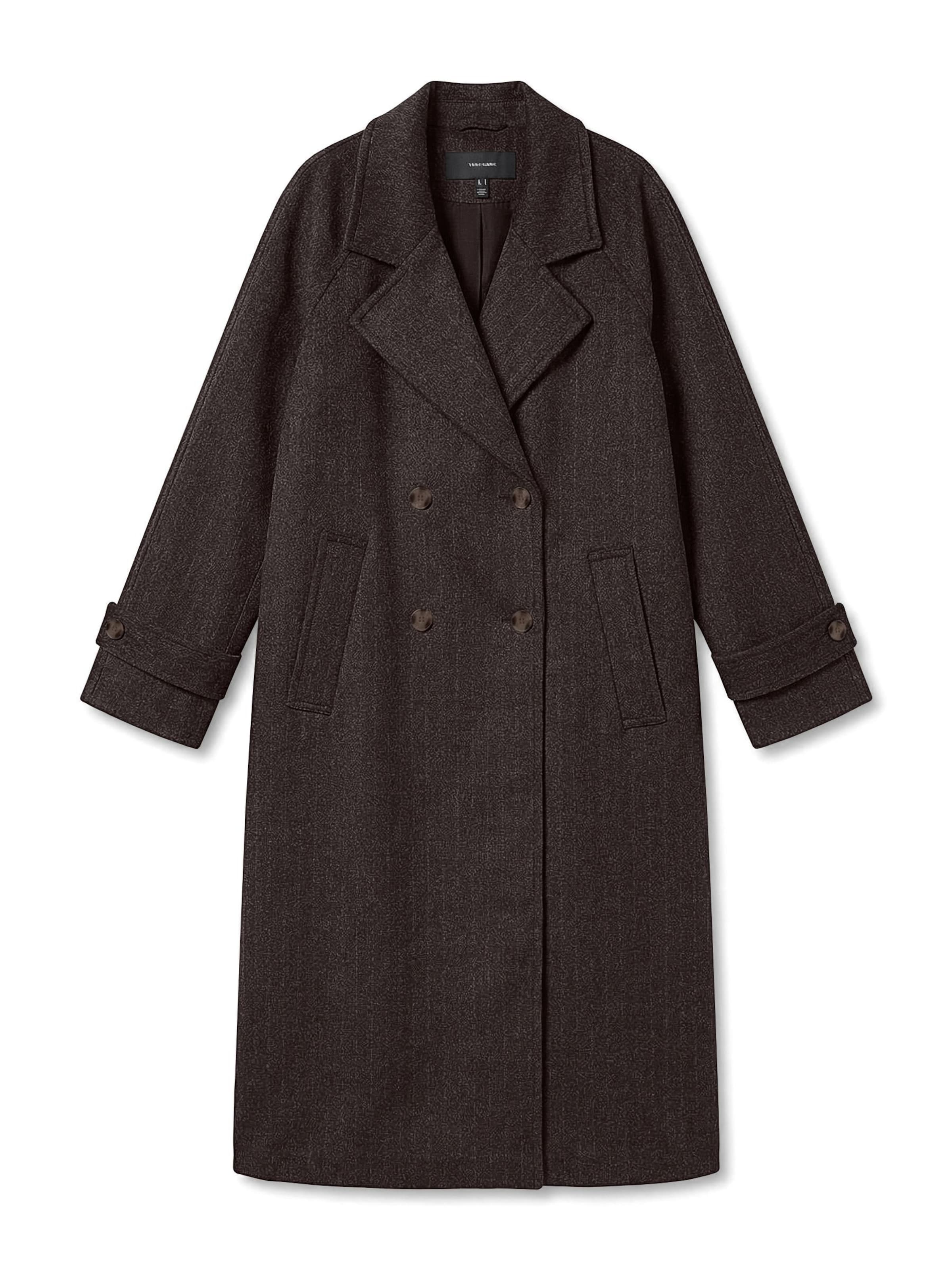 VERO MODA Wintermantel 'ALICE' in Bruin: voorkant