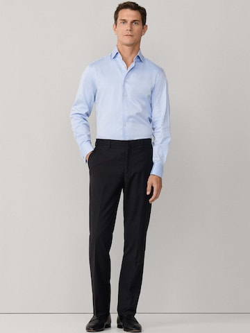 Hackett London Slim fit Zakelijk overhemd in Blauw