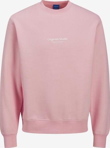 JACK & JONES - Sudadera 'JORVesterbro' en rosa: frente