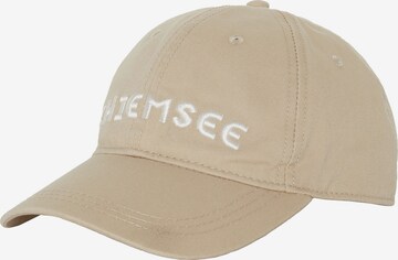 CHIEMSEE Cap in Beige: front