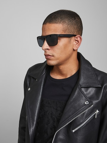 JACK & JONES Okulary przeciwsłoneczne 'JACRyder' w kolorze czarny: przód