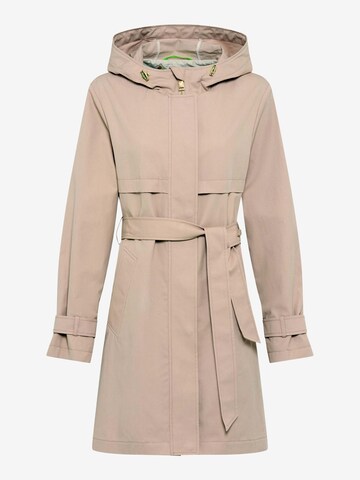 Fuchs Schmitt Between-seasons coat 'Kurzmantel La Spezia' in Beige