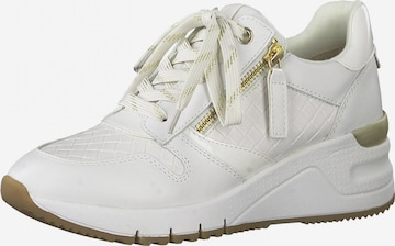 TAMARIS - Zapatillas deportivas bajas en blanco: frente