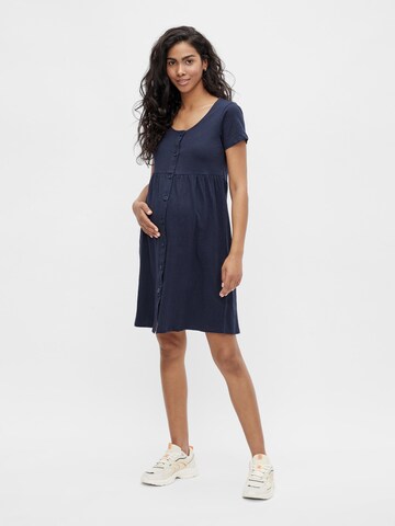 MAMALICIOUS Jurk 'Jana' in Blauw