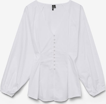 Chemisier 'IDA' VERO MODA en blanc : devant