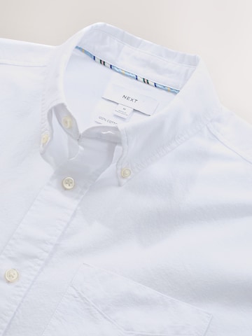 Next Средняя посадка Рубашка в Белый