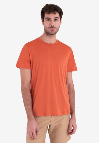 ICEBREAKER Funkcionalna majica 'Tech Lite III' | rdeča barva