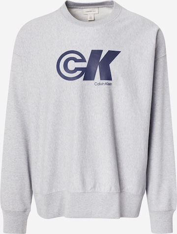 pilka Calvin Klein Jeans Megztinis be užsegimo: priekis