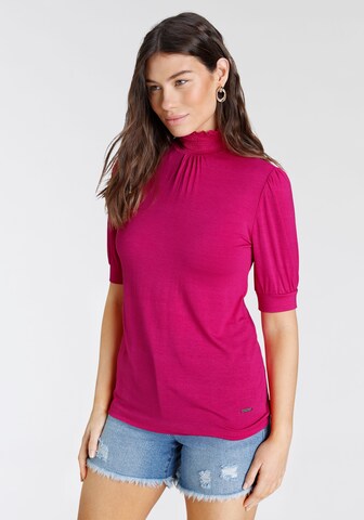 LAURA SCOTT Shirt in Pink: front