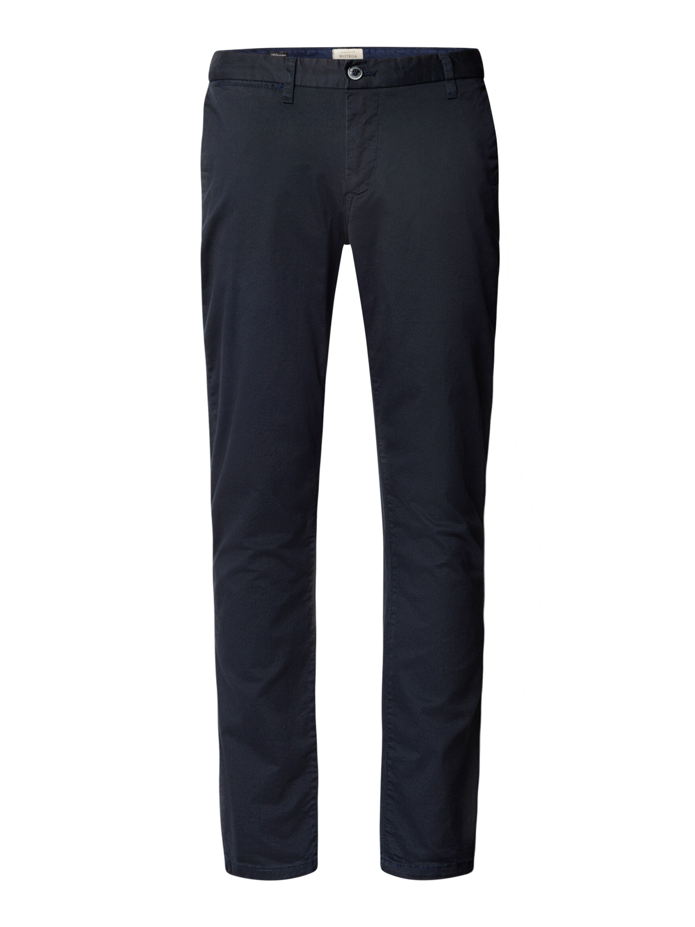 WOTEGA Chino Pants 'Adriano' in Blue: front