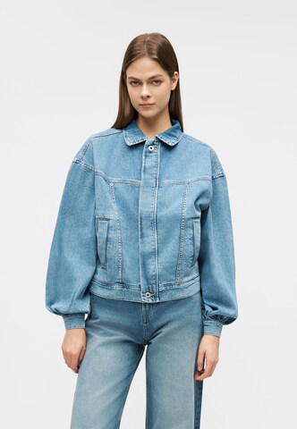 Pepe Jeans - Casaco meia-estação em azul: frente
