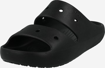 Crocs Mules 'Classic v2' in Black: front