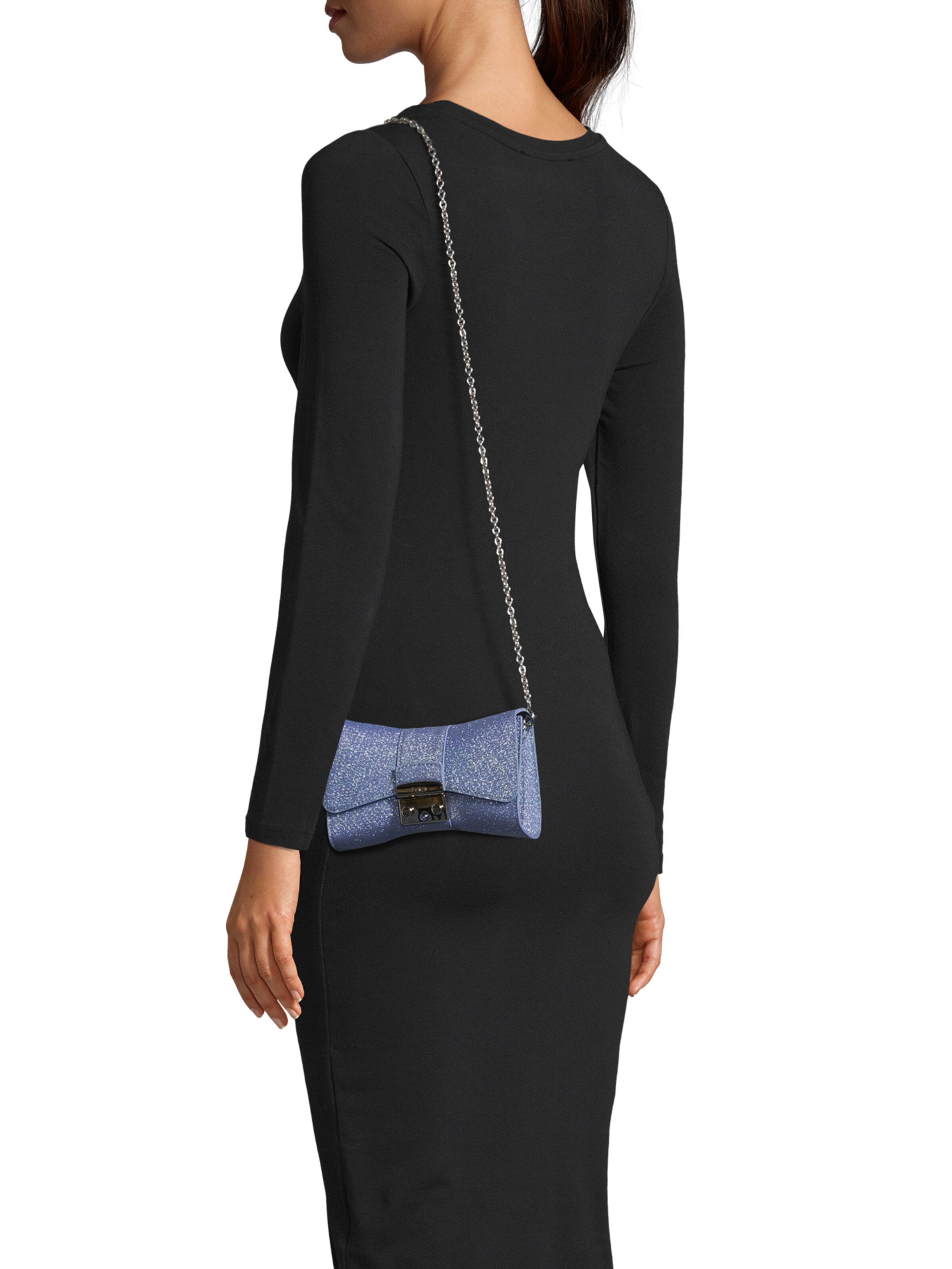 FURLA Umhängetasche 'Metropolis Remix' in Blau