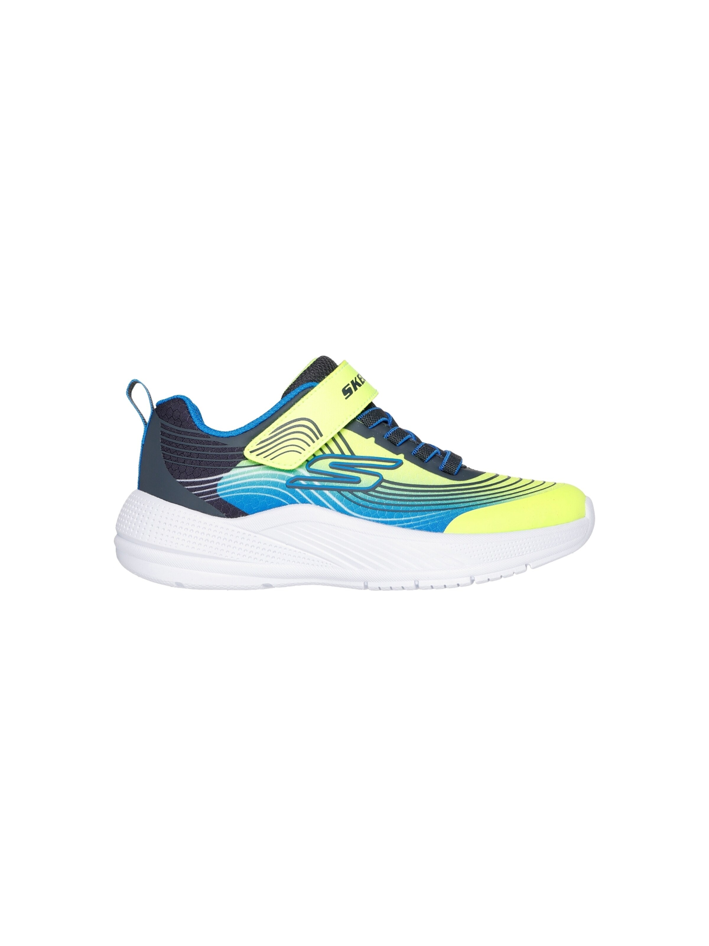 SKECHERS Sneakersy 'Junior-Sneaker mit Schnürung Microspec Advance' w kolorze żółty