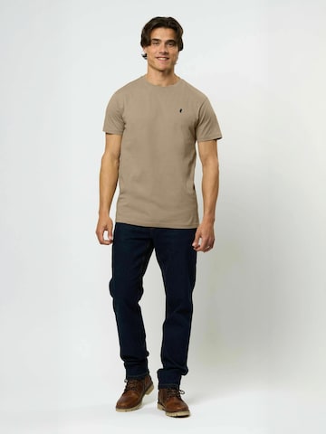 MCS - Regular Fit Camisa ' MCOhio ' em castanho