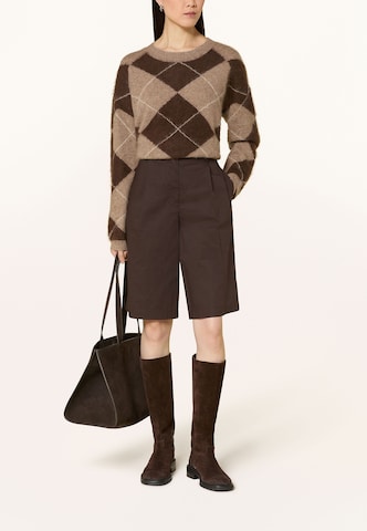 darling harbour Sweatshirt in Brown: front