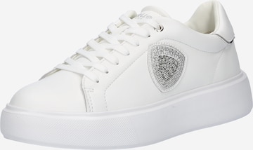 Blauer.USA Sneakers laag in Wit: voorkant