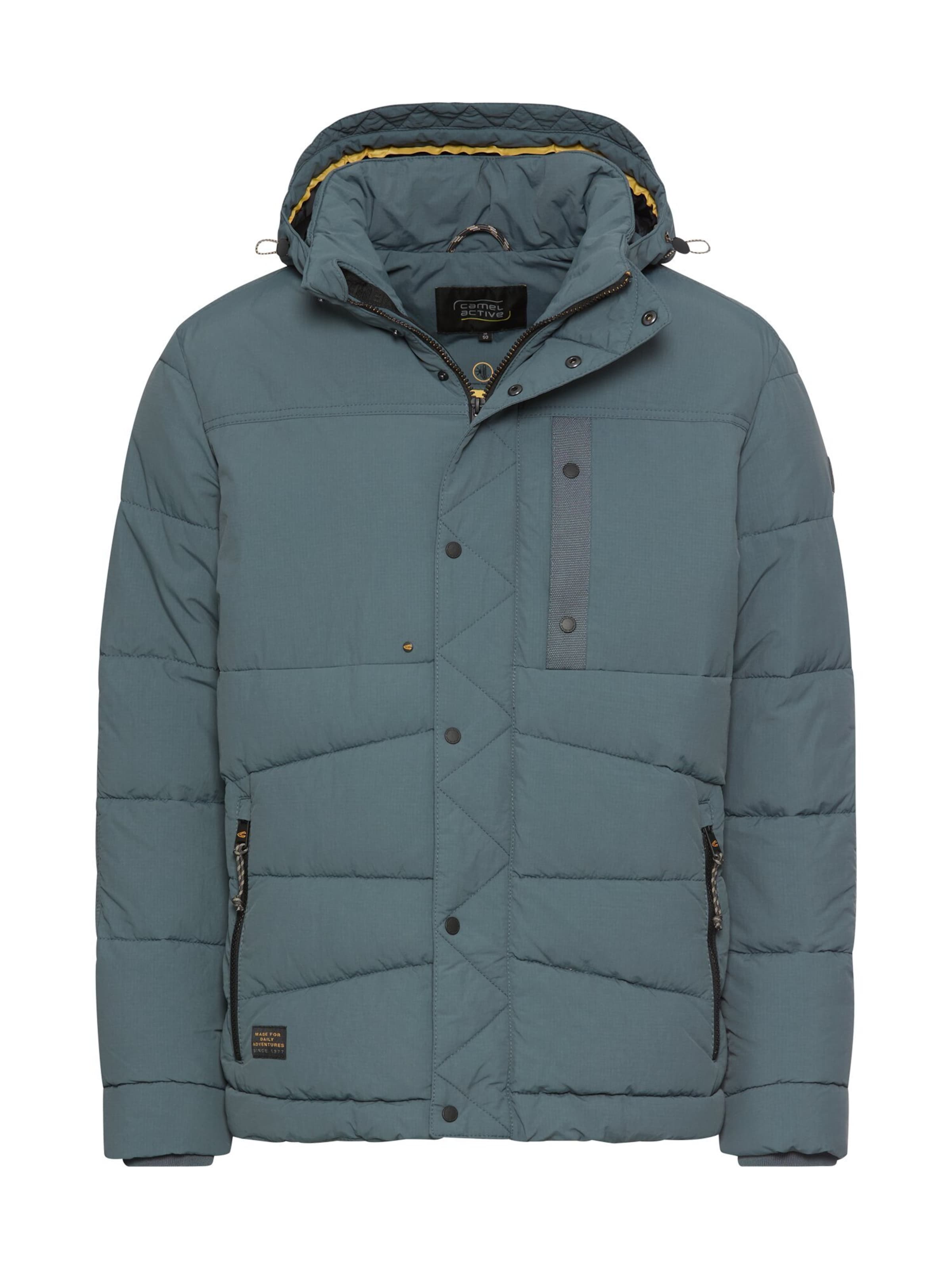 CAMEL ACTIVE Winter jacket in Blue: front