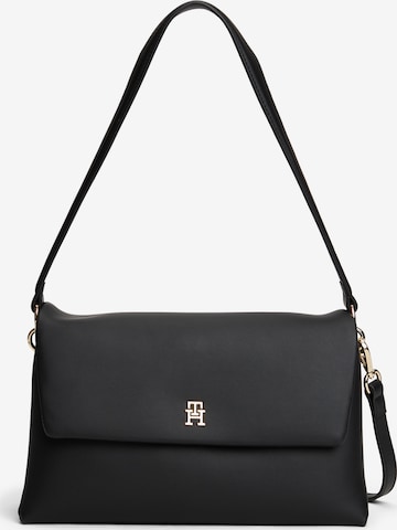Geantă de umăr 'MODERN ESS' de la TOMMY HILFIGER pe negru: față