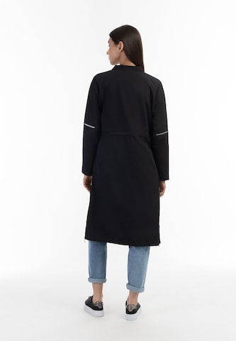 MYMO Between-Seasons Coat in Black