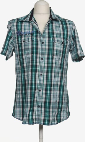 QS Button Up Shirt in M in Green: front