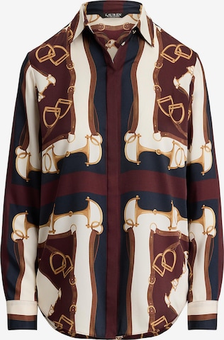 Lauren Ralph Lauren Bluse in Rot: Vorderseite