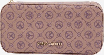 Carlo Colucci Wallet 'DeGiorgi' in Pink: front