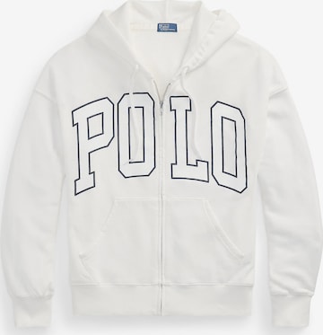 Polo Ralph Lauren Collegetakki 'ISLAND' värissä valkoinen: etupuoli