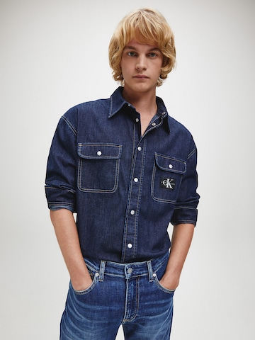 Calvin Klein Jeans Hemd in Blau: predná strana