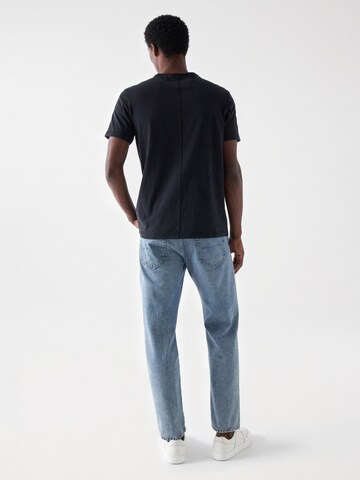 Salsa Jeans Shirt 'Baumwoll' in Black