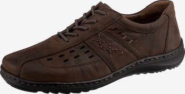 WALDLÄUFER Lace-Up Shoes ' Herwig ' in Brown: front