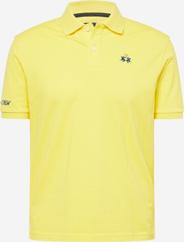 T-Shirt La Martina en jaune : devant