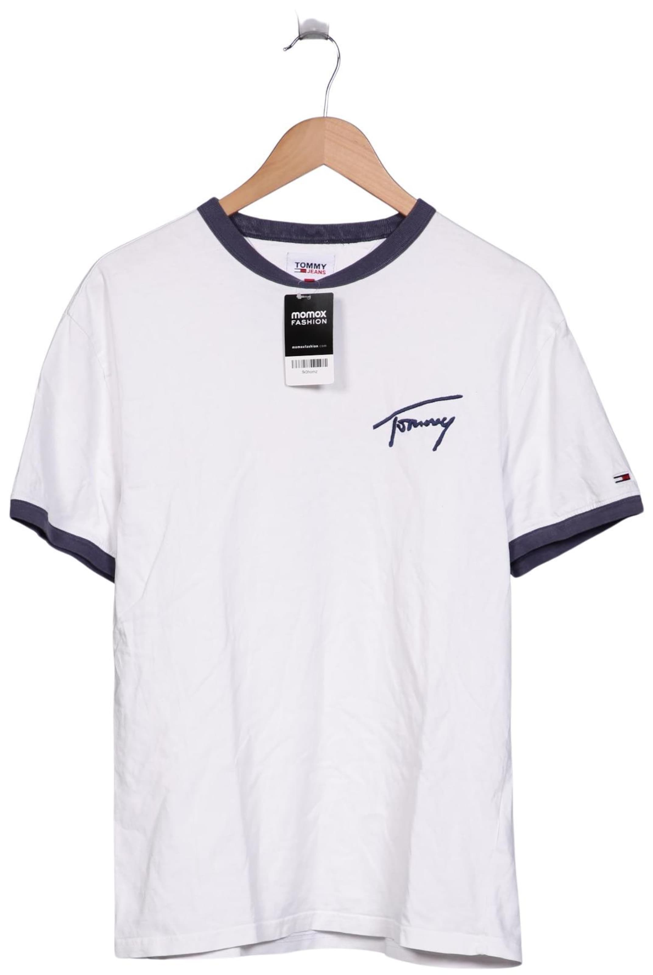 Tommy Jeans T-Shirt M in Weiß: Vorderseite