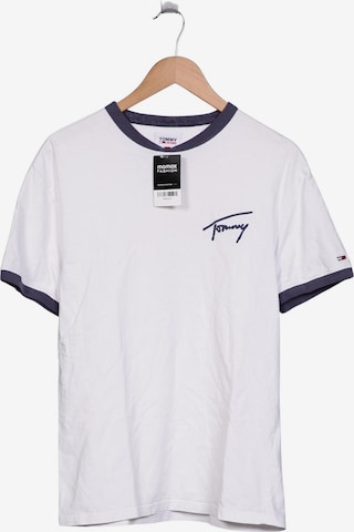 Tommy Jeans T-Shirt M in Weiß: Vorderseite