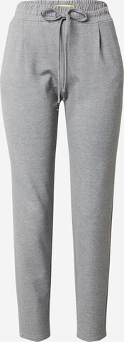 Pantaloni con pieghe di QS in grigio: frontale