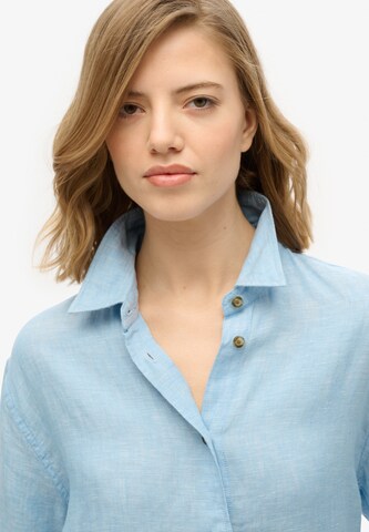 Superdry Blouse in Blauw