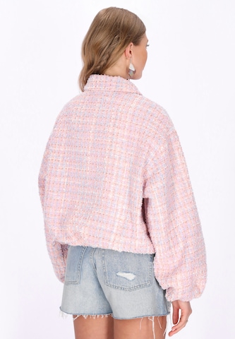 IZIA - Chaqueta de entretiempo en rosa