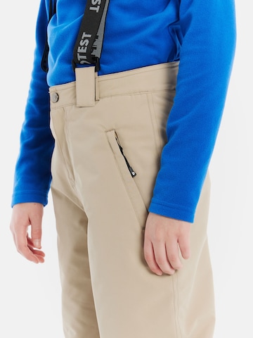 PROTEST Regular Workout Pants 'PRTSticks JR' in Brown