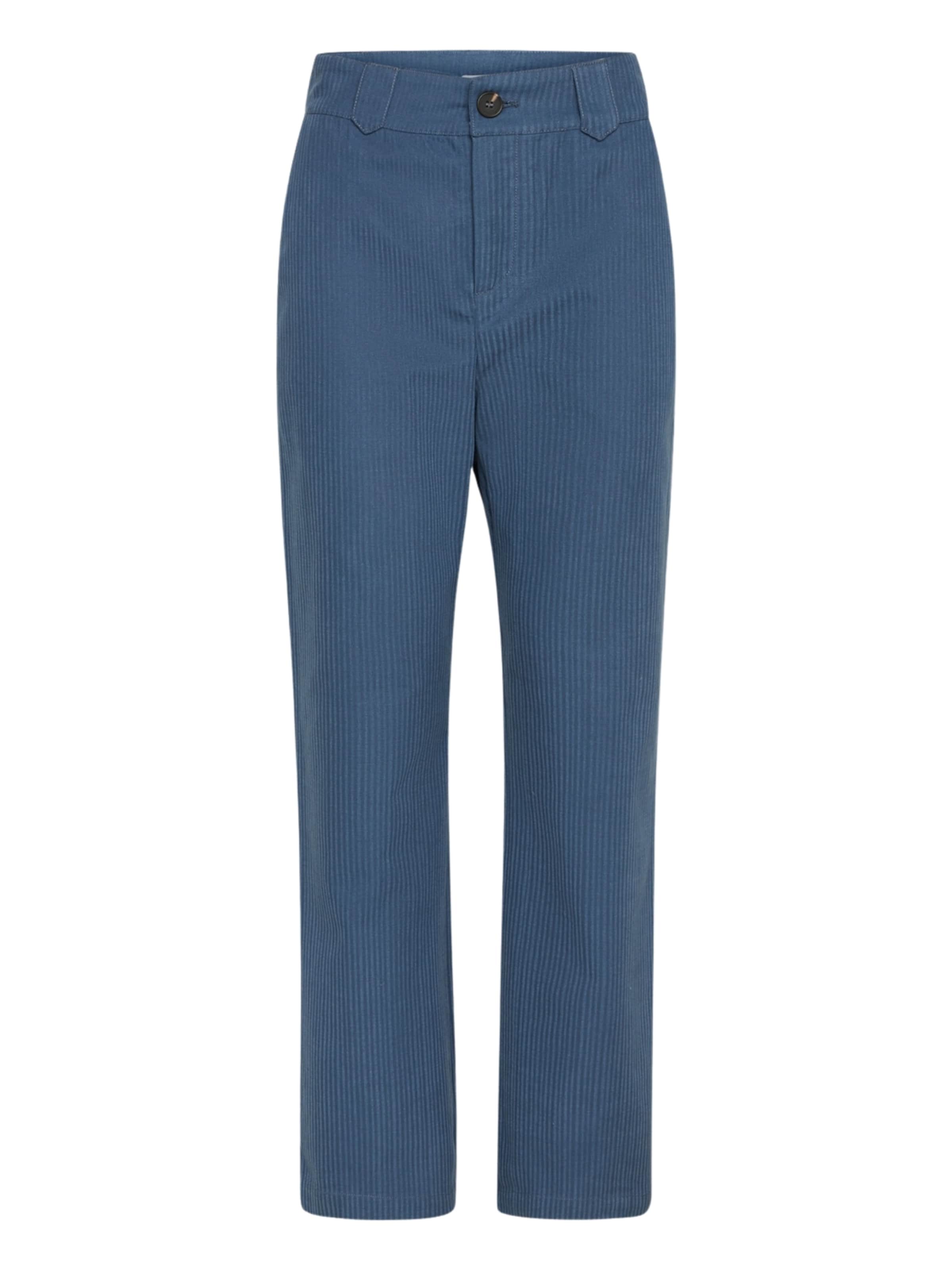 Noa Noa regular Bukser ' Aya ' i blå: forside