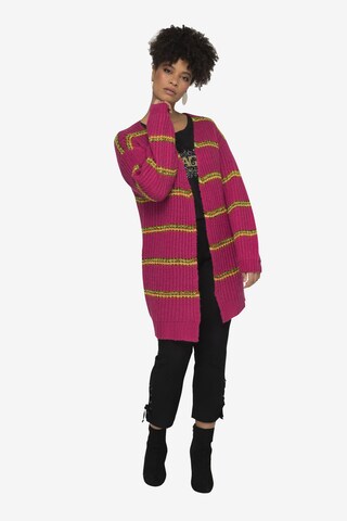 MIAMODA Knit Cardigan in Red